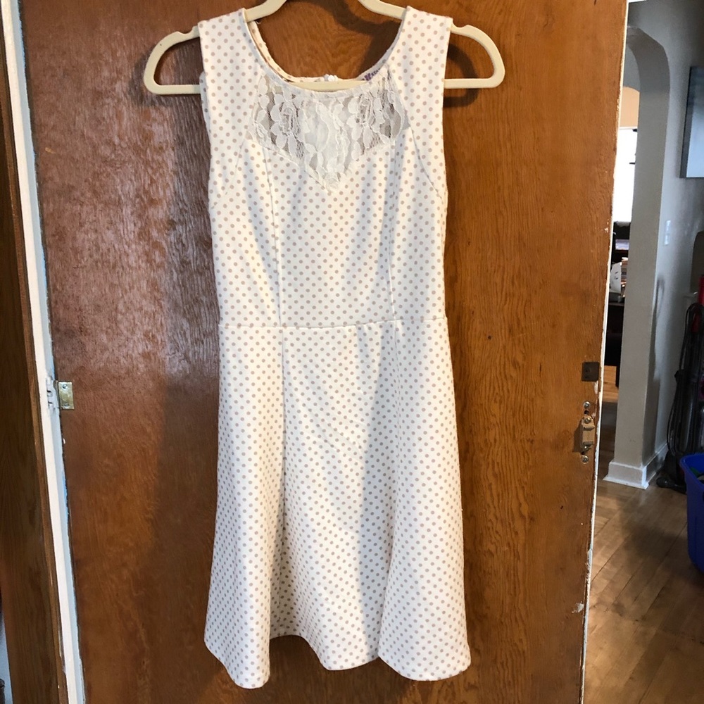 Lace Detailed Dress XS